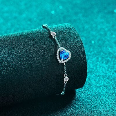 1 Carat Moissanite 925 Sterling Silver Bracelet - Image 3