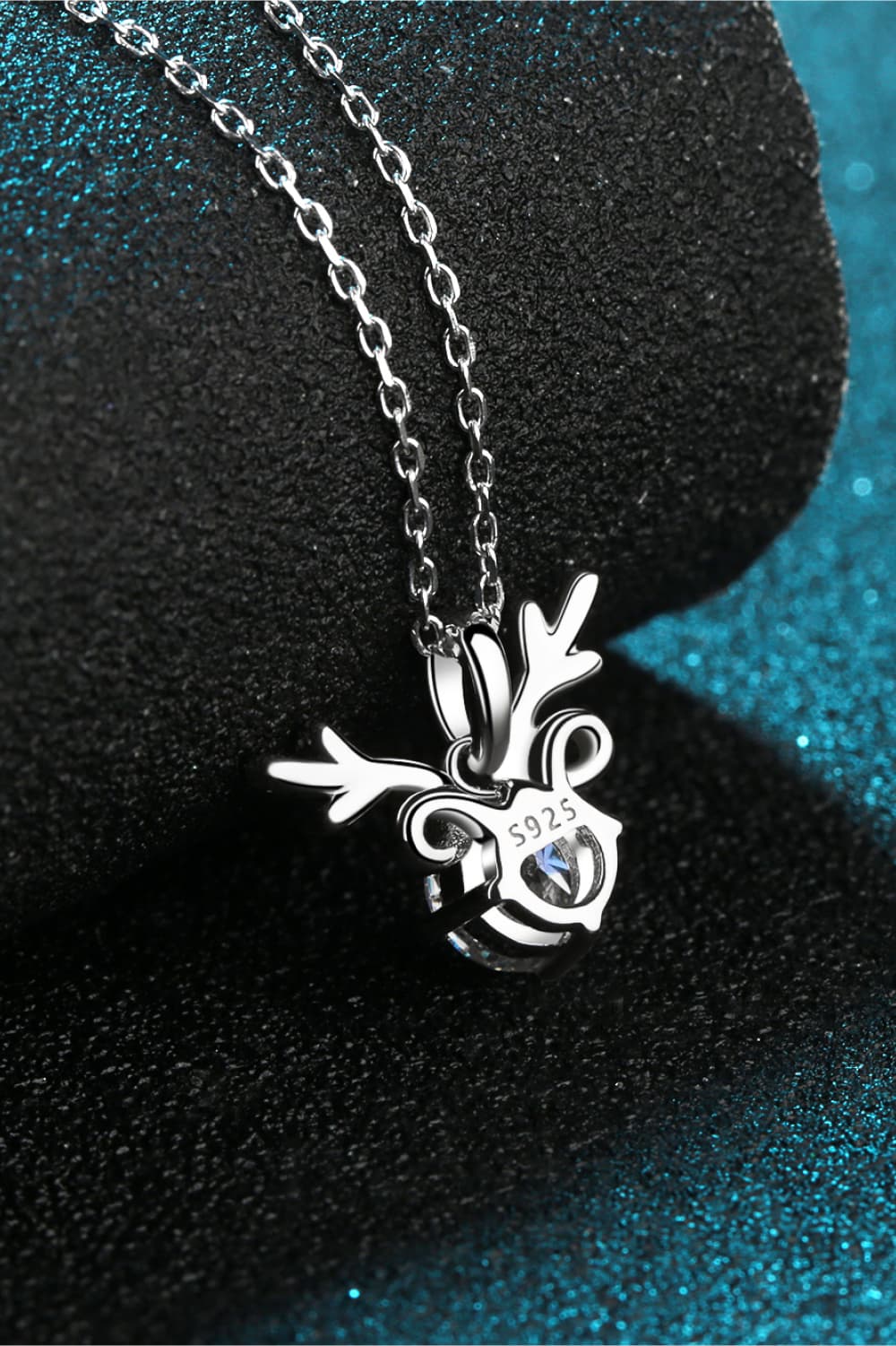 1 Carat Moissanite 925 Sterling Silver Necklace - Image 2