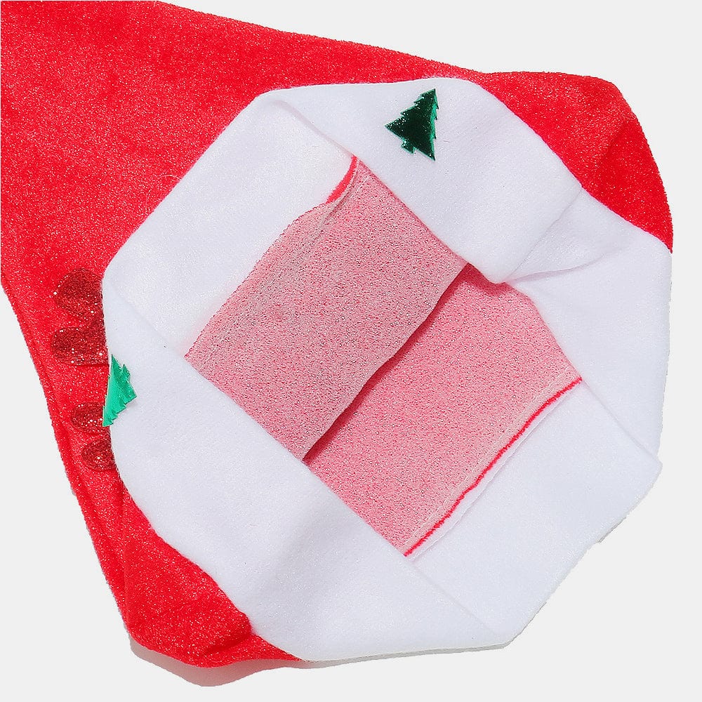 Holiday 2 Piece Reindeer Antler Christmas Hat with pompom - Image 7