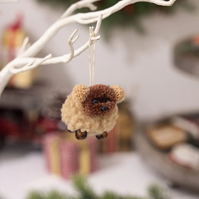 2-Piece Fuzzy Puppy Hanging Widget - Image 2