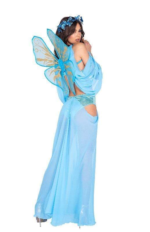 2pc Fairy Butterfly Fantasy Halloween Cosplay Costume - Image 2