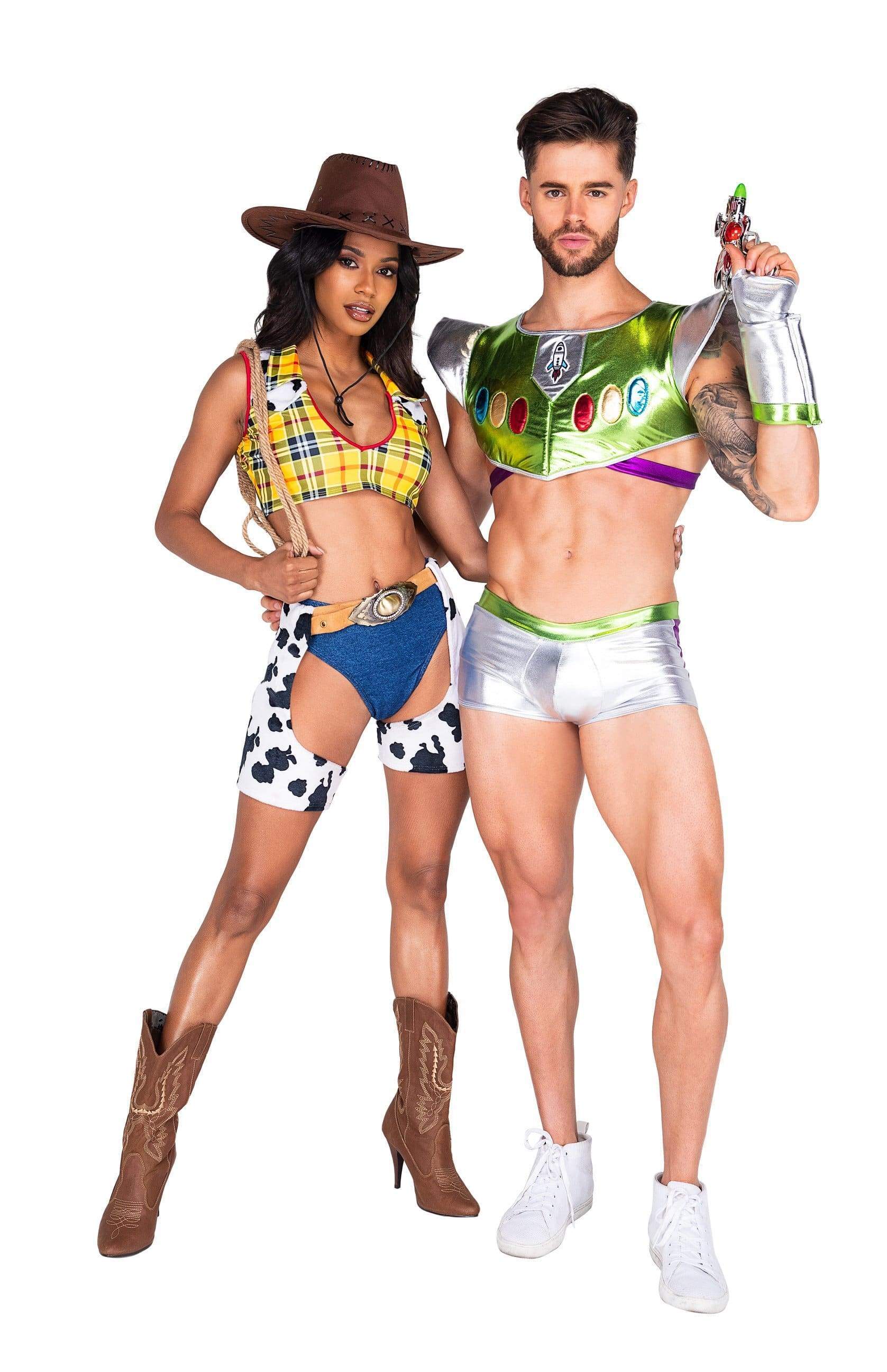 3pc Sheriff Cutie Halloween Cosplay Costume - Image 3