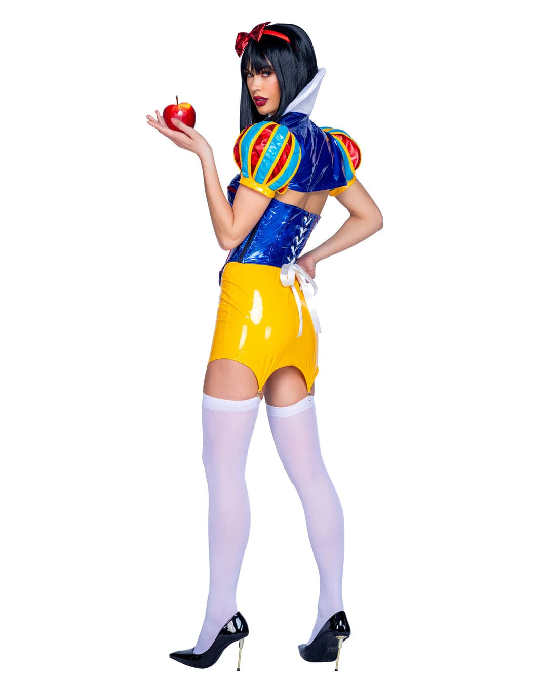4 Pc Enchanted Forest Vixen Halloween Cosplay Costume - Image 2