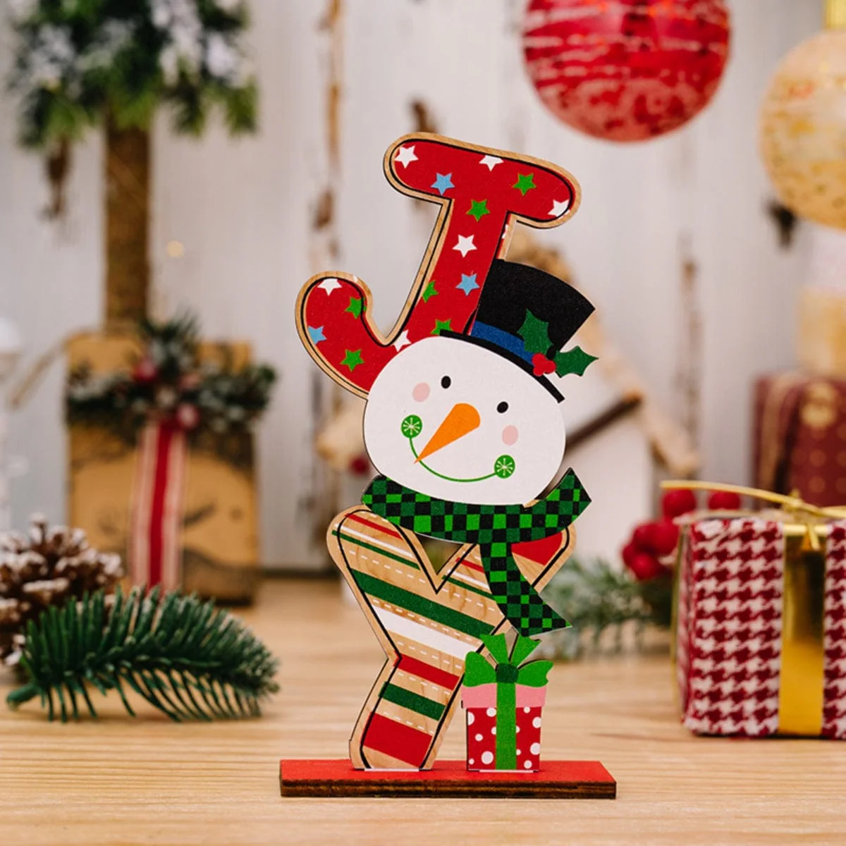 Assorted 2-Piece Christmas Element Ornament - Image 3