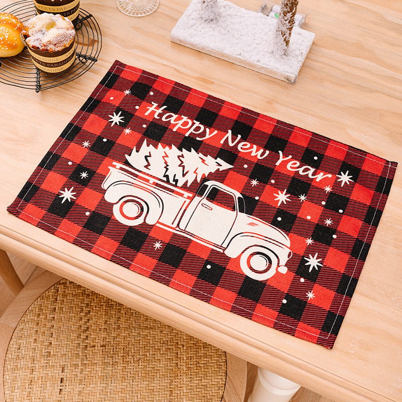 Assorted 2-Piece Plaid Placemats - Image 15
