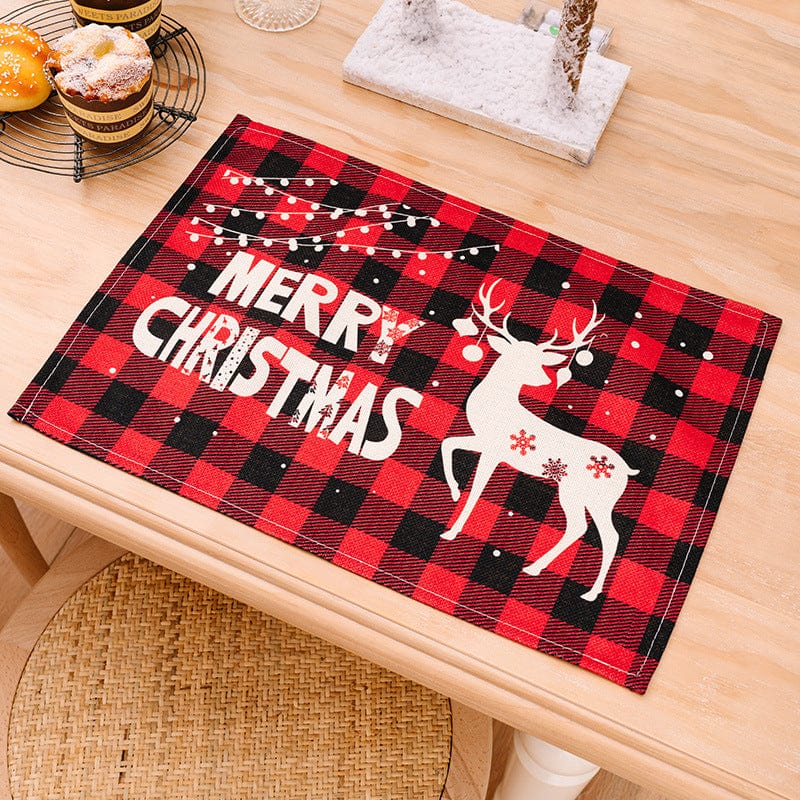 Assorted 2-Piece Plaid Placemats - Image 9