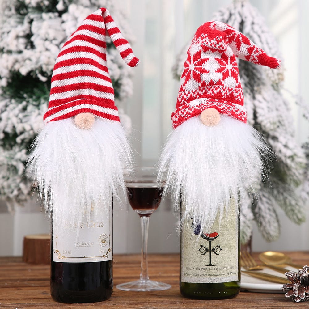 Assorted 2-Piece Wine Bottle Covers - Image 3