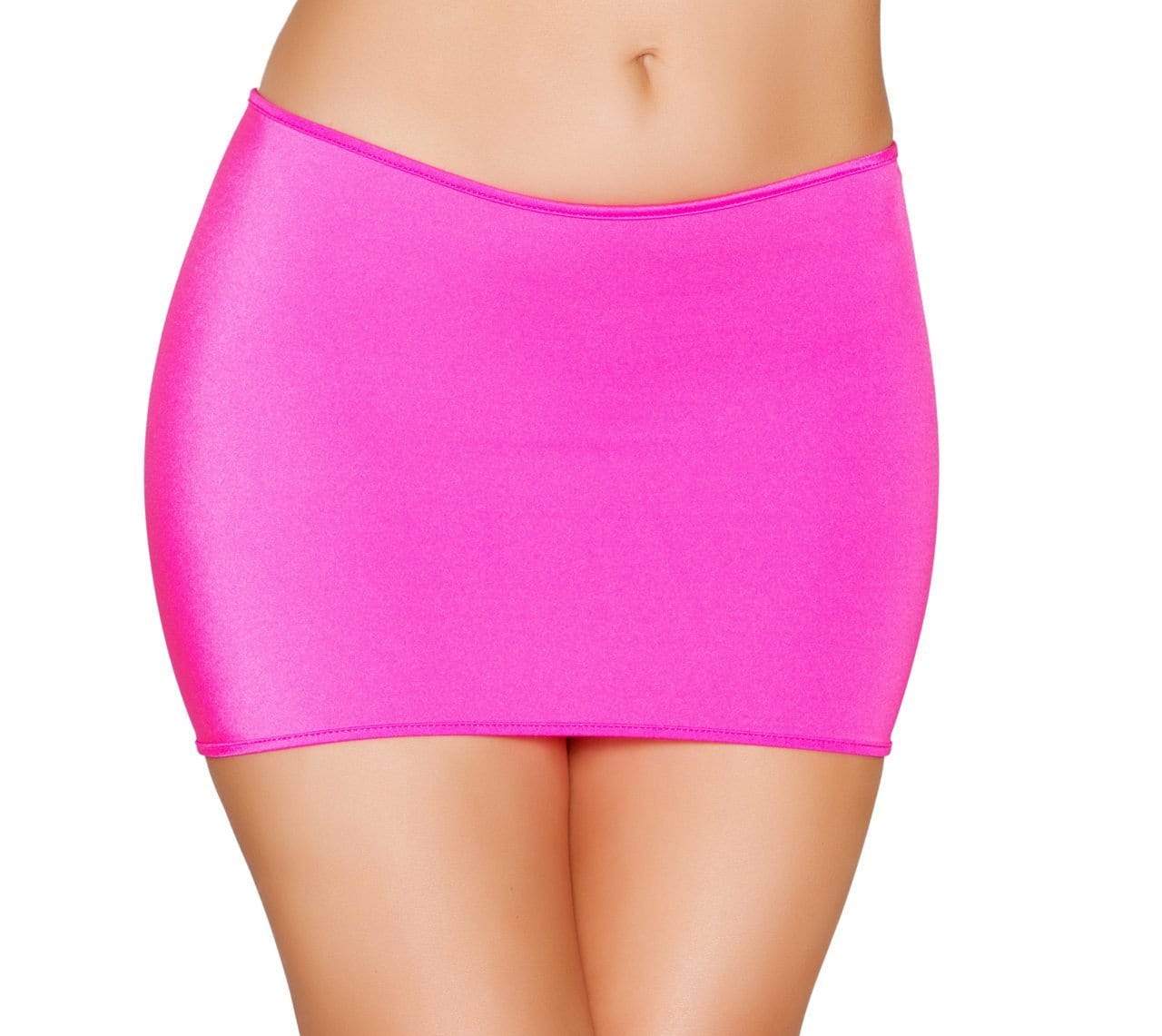 Black Lycra Mini Skirt (Many colors available) - Image 4