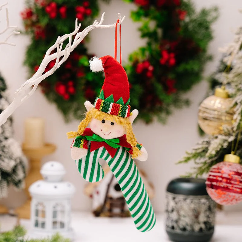 Christmas Candy Cane Hanging Ornament - Image 4