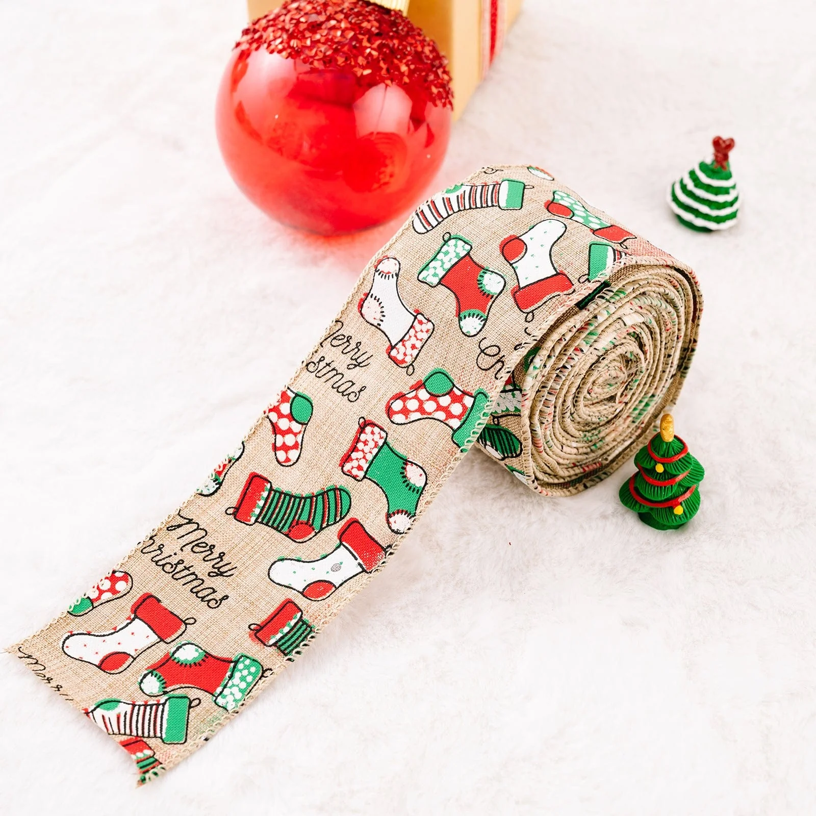 Christmas Polyester Ribbon - Image 24