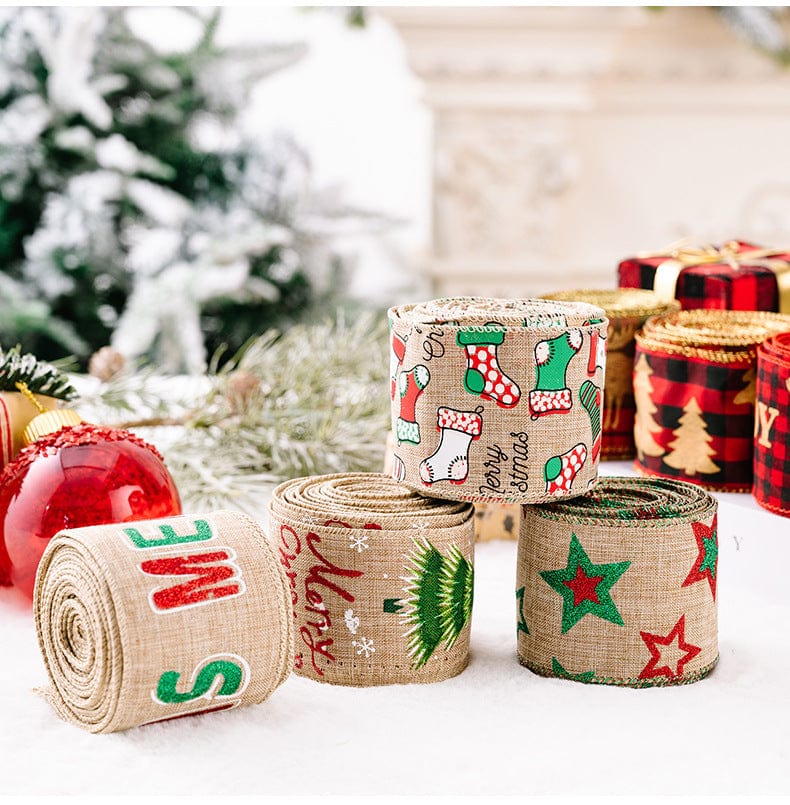 Christmas Polyester Ribbon - Image 5