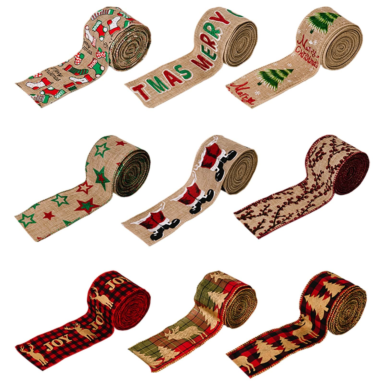 Christmas Polyester Ribbon - Image 8