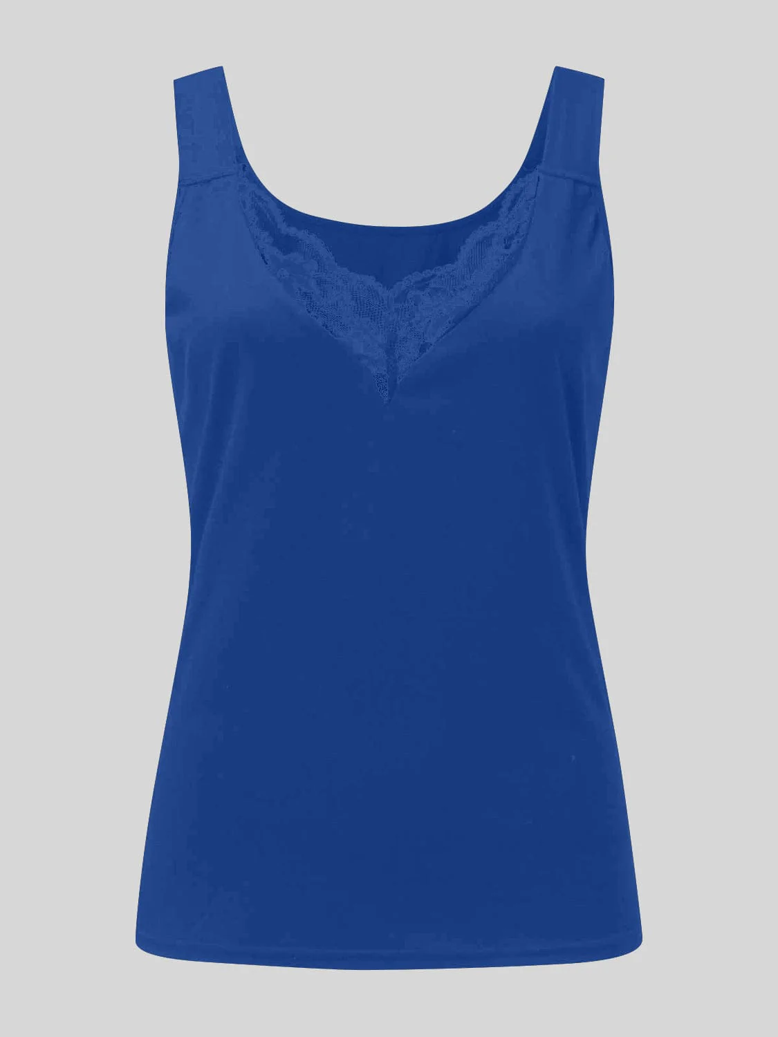 Full Size Lace Detail Sweetheart Neck Tank - Image 6