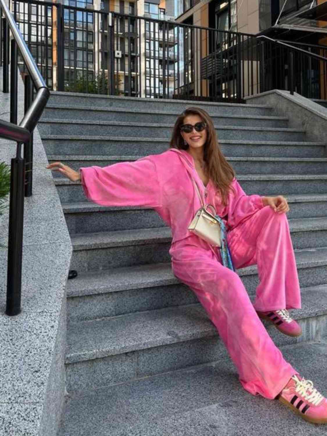 Hooded Jacket and Pants Set - Image 3
