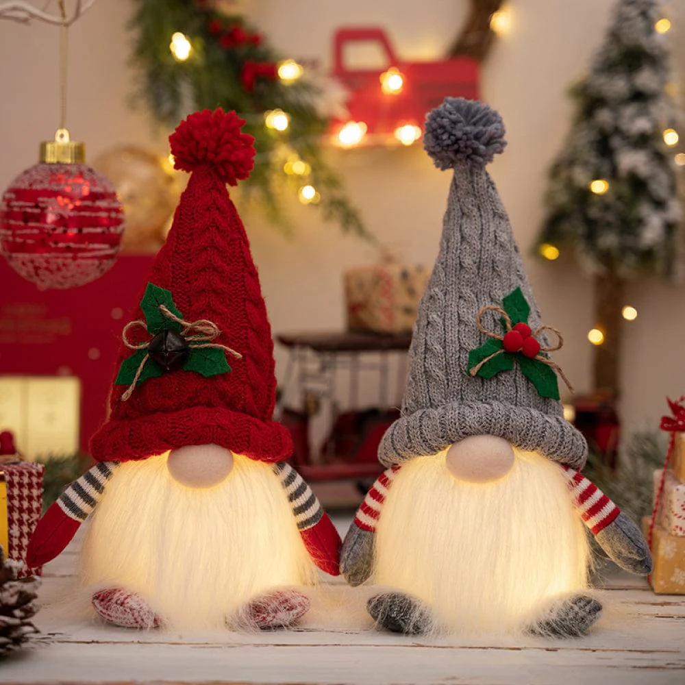 Light-Up Short Leg Faceless Gnome - Image 2