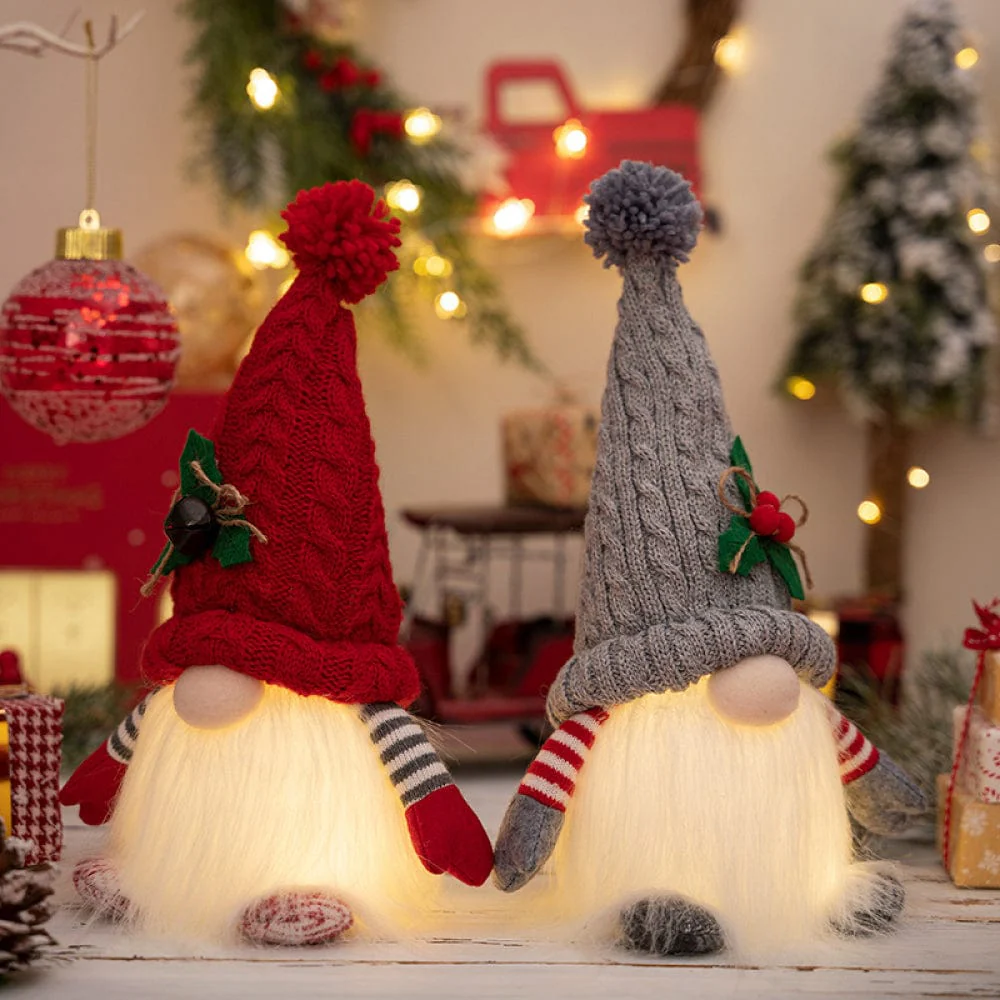 Light-Up Short Leg Faceless Gnome - Image 3