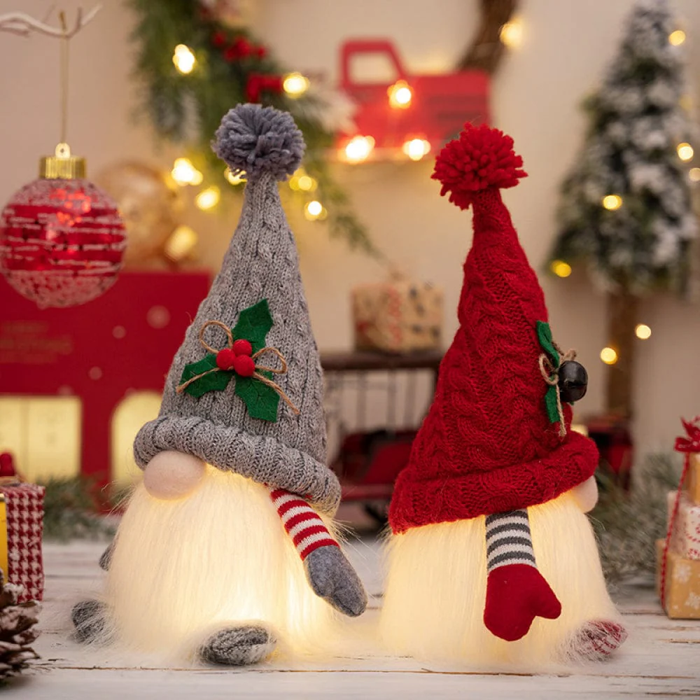 Light-Up Short Leg Faceless Gnome - Image 4