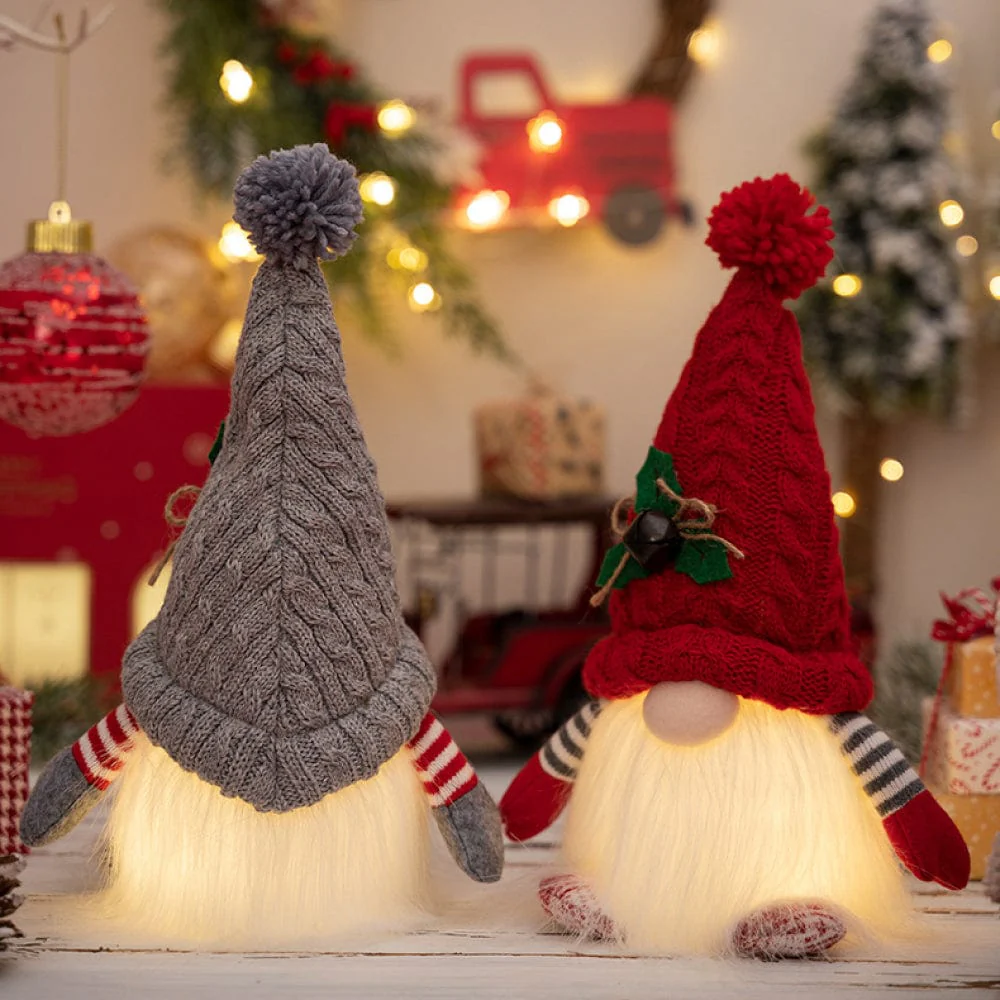 Light-Up Short Leg Faceless Gnome - Image 5