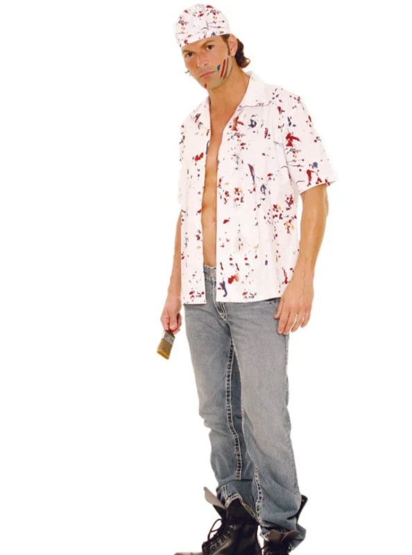 Men's Paint The Town Halloween Cosplay Painter Costume