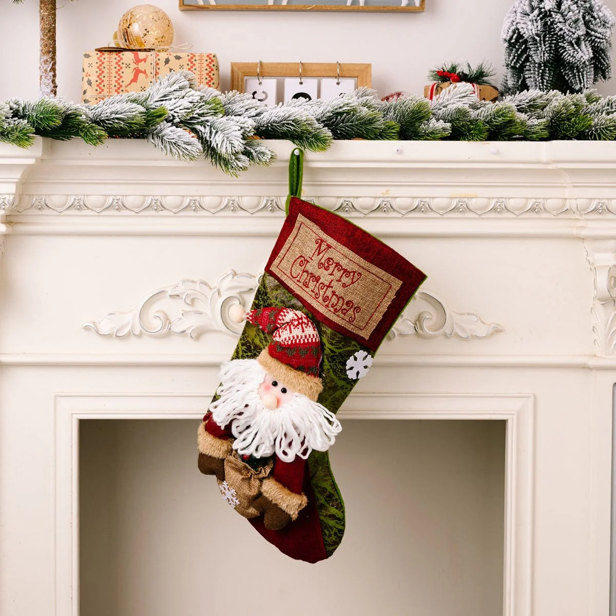 MERRY CHRISTMAS Stocking Hanging Widget - Image 2