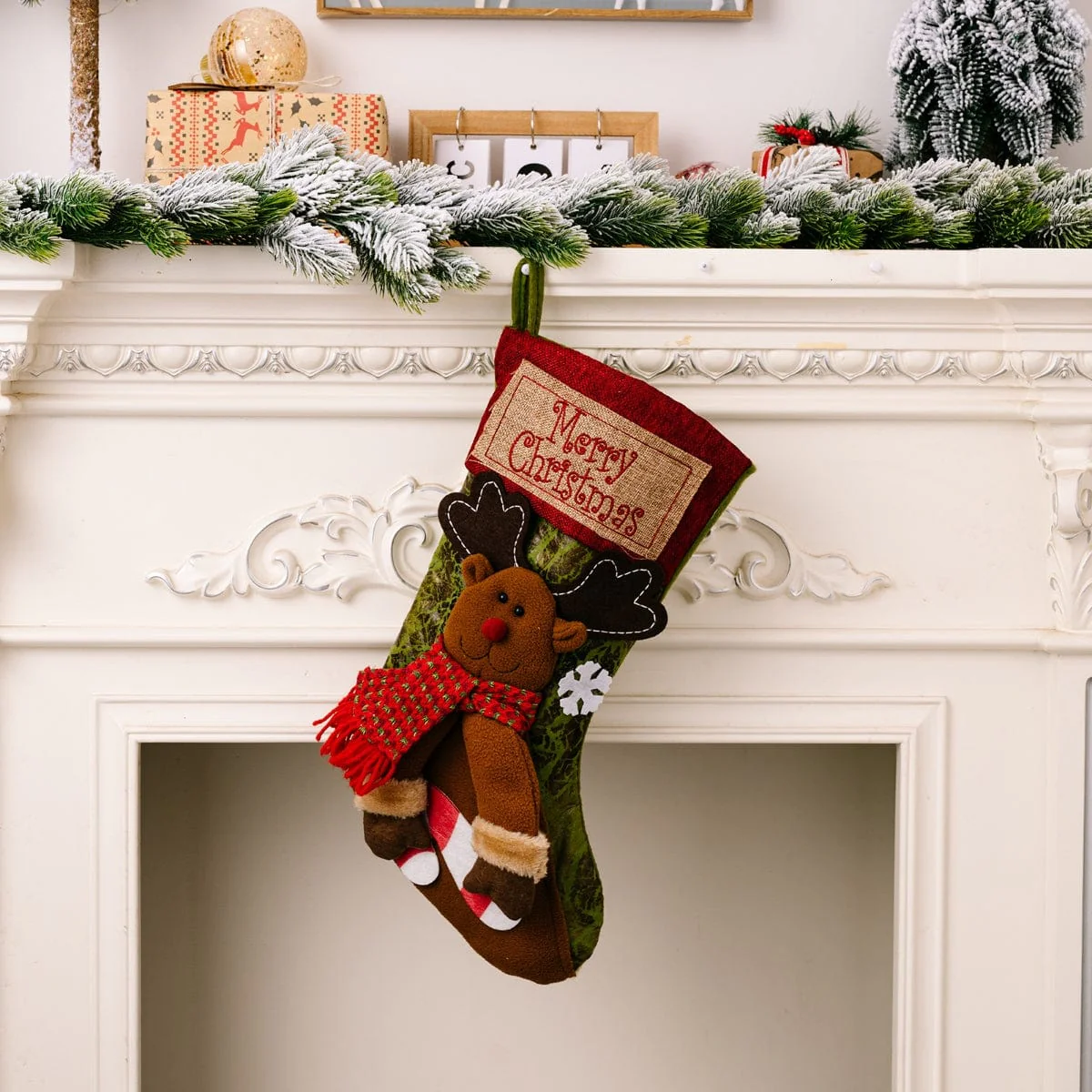 MERRY CHRISTMAS Stocking Hanging Widget - Image 4