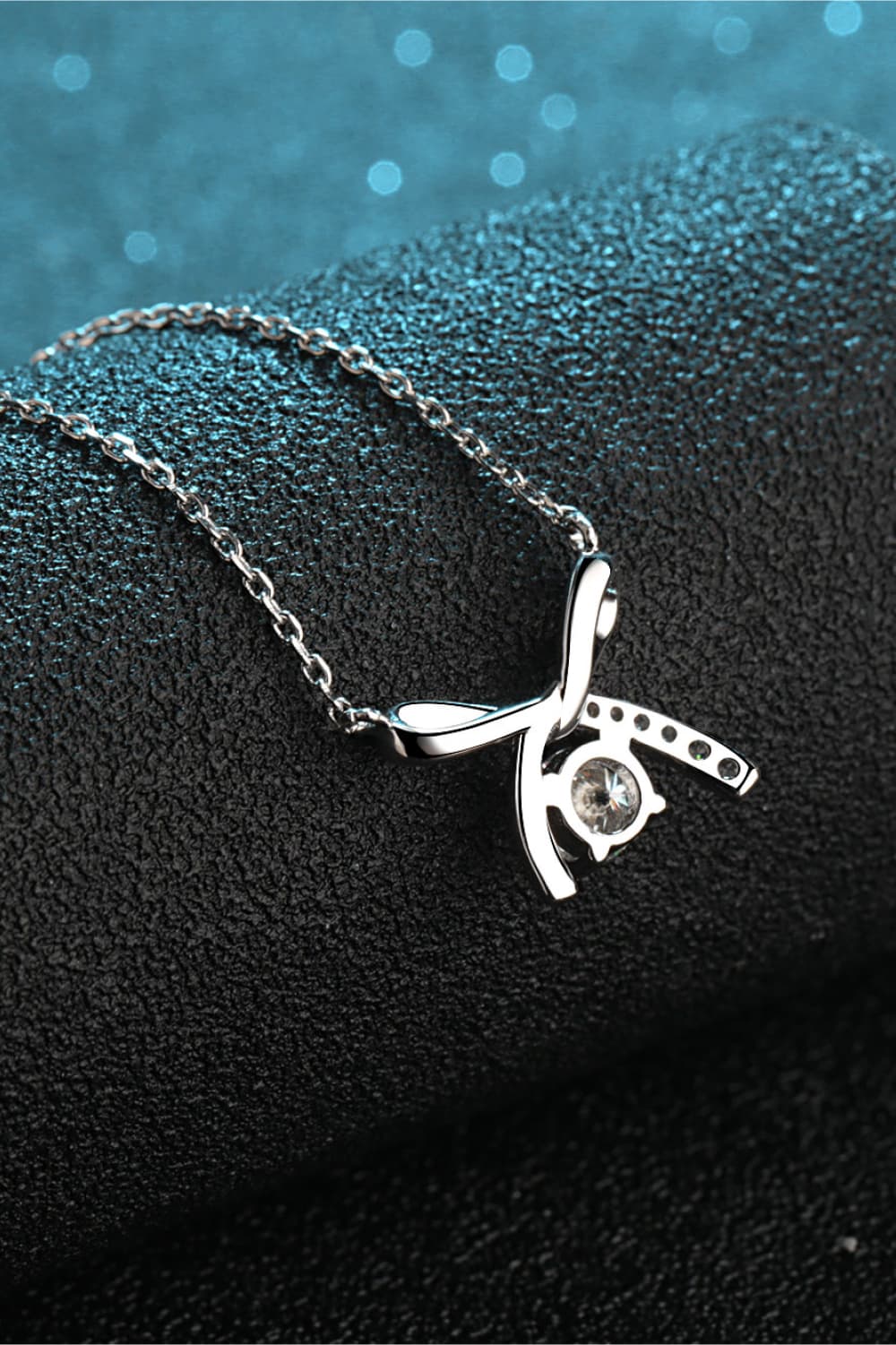 Moissanite 925 Sterling Silver Necklace - Image 3