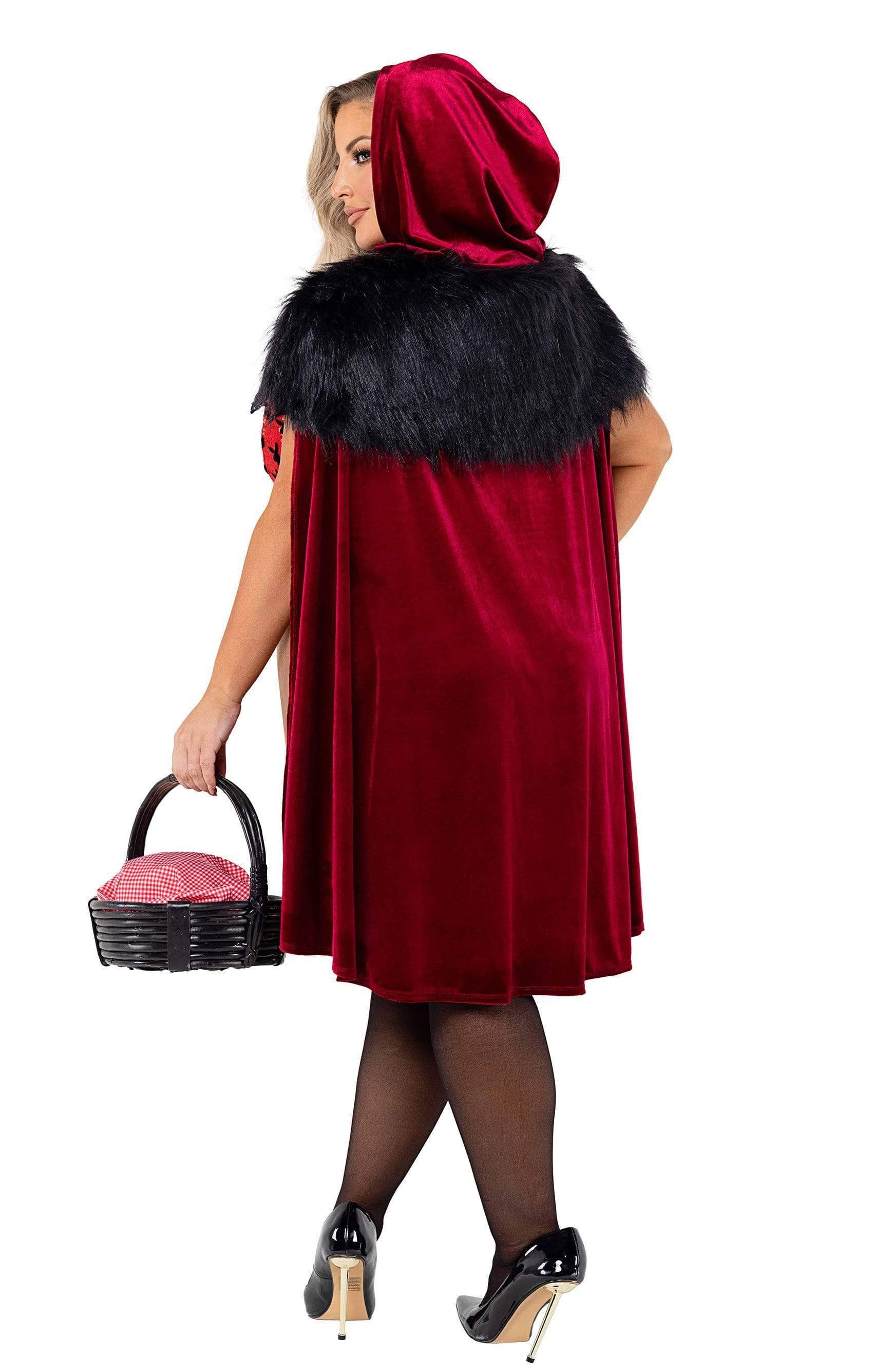 2pc Playboy Enchanted Forest Riding Hood Halloween Cosplay Costume - Image 5