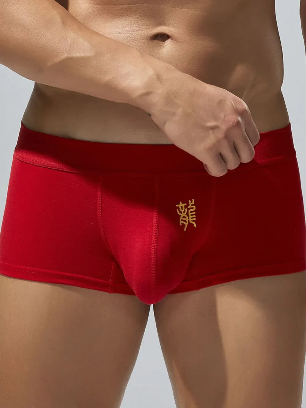 Red Men's Trunk Underwear - Image 2