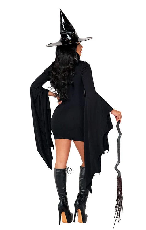 Sexy 2pc Midnight Coven Witch Halloween Cosplay Costume - Image 2