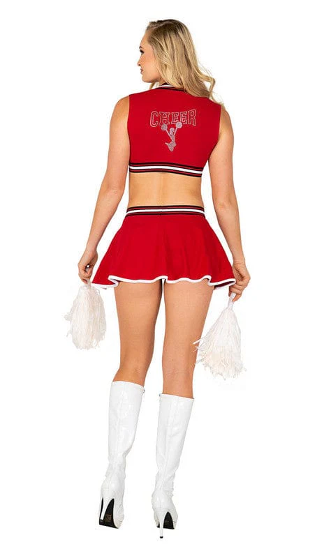 Sexy 3pc School Spirit Halloween Cosplay Costume - Image 2