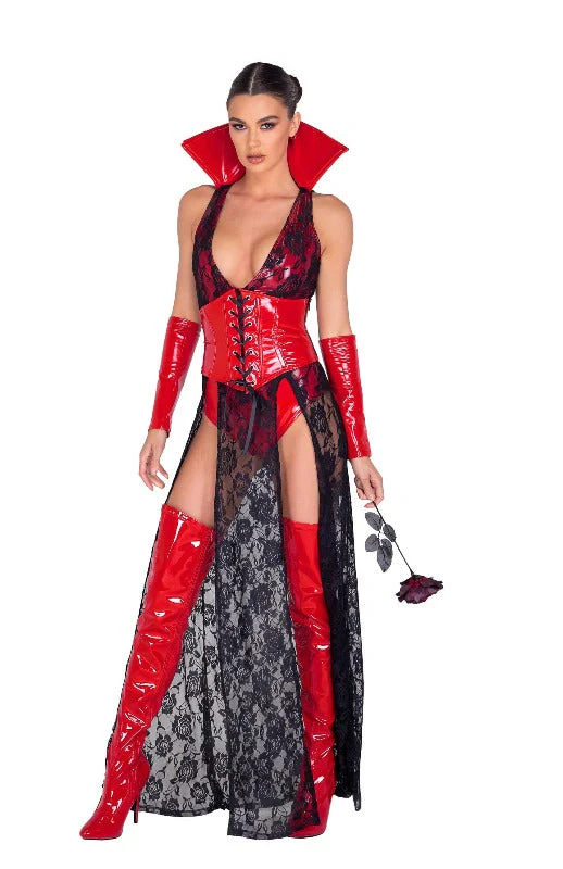 Sexy 3pc Wicked Vampire Halloween Cosplay Costume