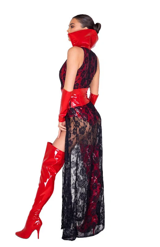 Sexy 3pc Wicked Vampire Halloween Cosplay Costume - Image 2
