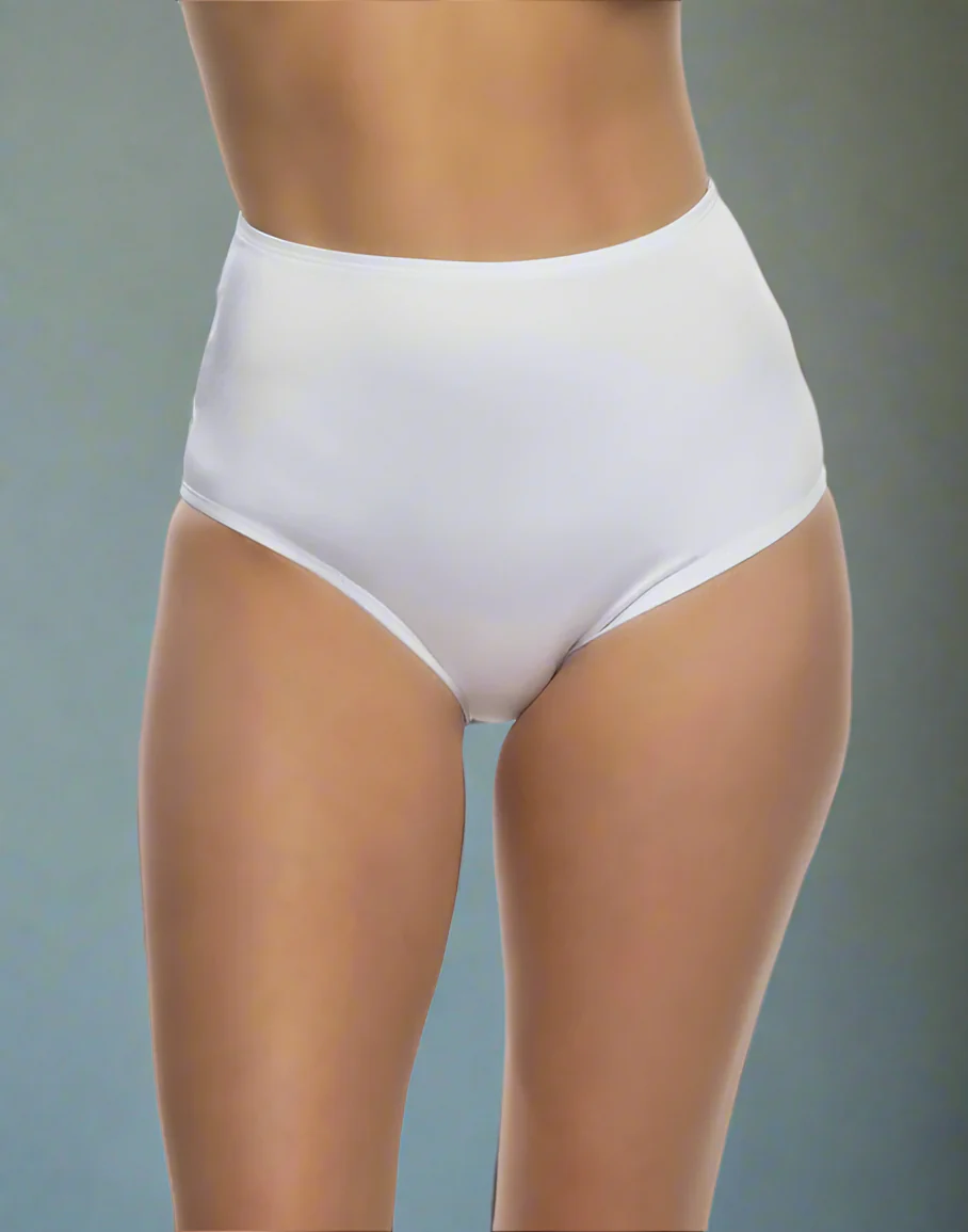 Sexy Women's Black Lycra High Waisted Panty Shorts - Image 3