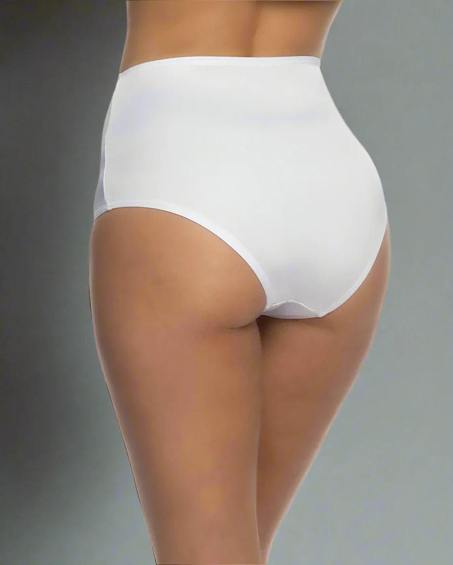 Sexy Women's Black Lycra High Waisted Panty Shorts - Image 4