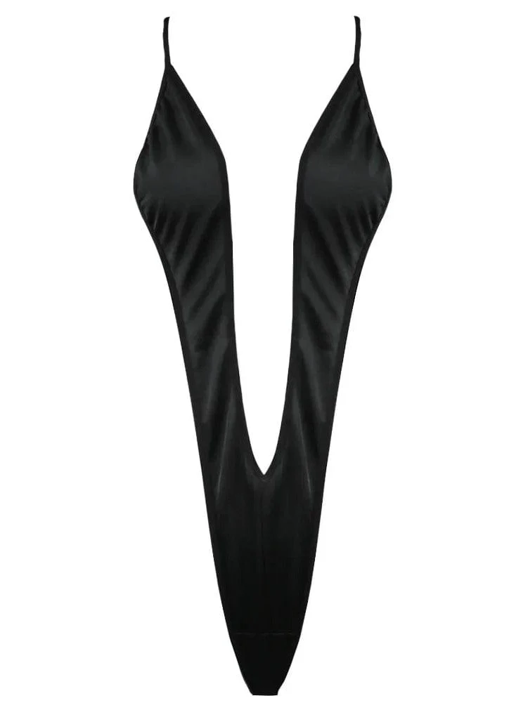 Yellow Extreme Micro Slingshot Style G-String Thong Swimwear Dancewear - Image 7